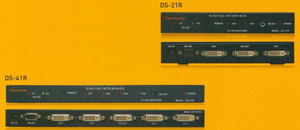 DVI 고성능 셀렉터 고화질 디스플레이식별 완벽지원 2:1 4:1 DS-21R DS-41R
