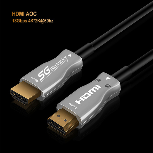 장거리 신호증폭 광 HDMI 2.0V 케이블 AOC