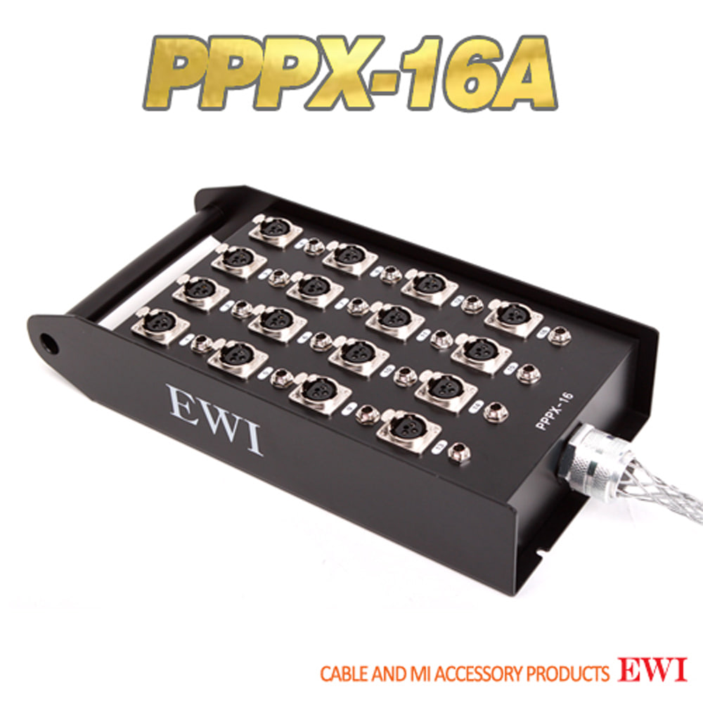 EWI PPPX-16A 16채널 XLR PHONE Switchcraft 병렬 멀티 스테이지 박스