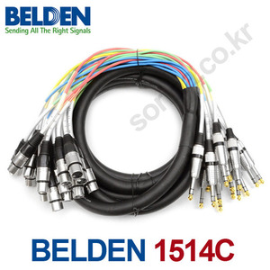 벨덴 BELDEN 1514C 디지털 오디오 케이블 16채널 Cable 1롤 150m 300m
