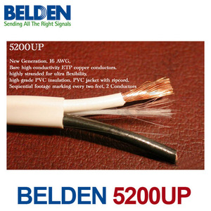 BELDEN 벨덴 5200UP 16 AWG 2C OFC 무산소동선 스피커 케이블 1롤(150m/300m)