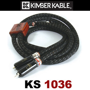 [정품]킴버케이블 Kimber Kable KS 1036 with WBT-0102Ag RCA Interconnect Cable 1미터