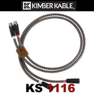 [정품] 킴버케이블 Kimber Kable KS 1116 발란스 XLR 인터커넥터 케이블 balanced interconnect Cablen 1m