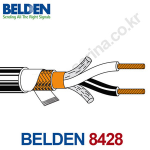 벨덴 BELDEN 8428 악기용 마이크 Multi Conductor Two Conductor Low-Impedance Cable 150m