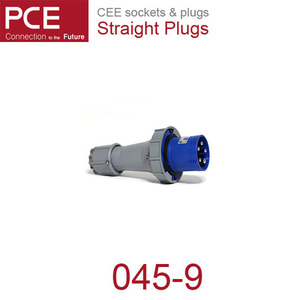 산업용 커넥터 산업용 소켓 CEE sockets &amp; plugs / Straight Plugs 045-9 IP67/230V/125A/4P+G