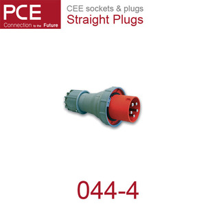 산업용 커넥터 산업용 소켓 CEE sockets &amp; plugs / Straight Plugs 044-4 IP67/110V/125A/3P+G