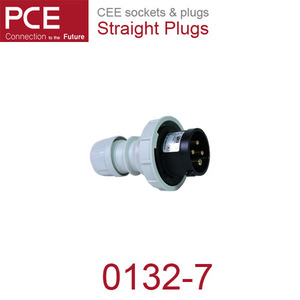 산업용 커넥터 산업용 소켓 CEE sockets &amp; plugs / Straight Plugs 0132-7 IP67/500V/16A/2P+G