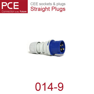 PCE 014-9 CEE 산업용 플러그 16A 4P 9h IP44 샤크