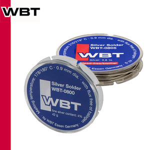[정품]독일 WBT 은납 무연납 납땜 플럭스제로 친환경 할로겐프리 WBT-0800 (42g) 무연은납 WBT-0805 (42g)