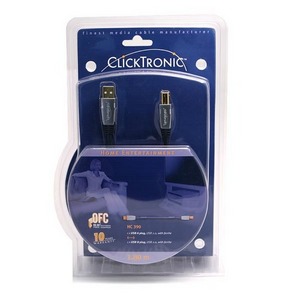 Clicktronic HighEnd USB A-B케이블 1.5m