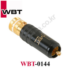 [정품] 독일 WBT사 WBT-0144 (4EA) 24K 금도금 회전 압착 조임식 RCA 잭 콘넥터