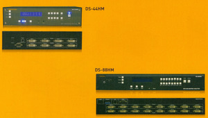 DVI 4:4 6:6 8:8 멀티플렉서 고화질 디스플레이식별 지원 DS-44HM DS-66HM DS-88HM