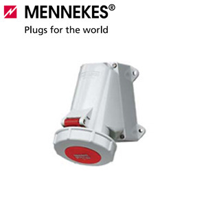 메네키스 메네케스 매네키스 MENNEKES 산업용 전원 파워 플러그 산업용 리셉터클 벽 장착형 노출 콘센트 TYP 2644 노출콘센트 IP67 400V 32A 4P 3h