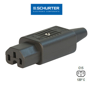 정품 SCHURTER 슐터 SCH-4781(일자형) SCH-4784( ㄱ 형)매니아 인기 플러그 콘센트 커넥터