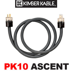 [정품] Kimber Kable 킴버 파워 전원 케이블 어센트 ASCENT series PK10 GOLD Power Kord 고성능 파워앰프 소스앰프