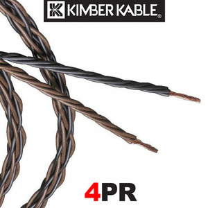 [정품] 꼬아놓아 더 좋은 킴버 직수입 정품 스피커 케이블 Kimber Kable 킴버케이블 4PR Loudspeaker Cables 75m 1롤