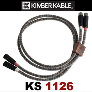 [정품] 킴버케이블 Kimber Kable KS 1126 발란스 Interconnect Cable XLR Silver-Copper 1미터