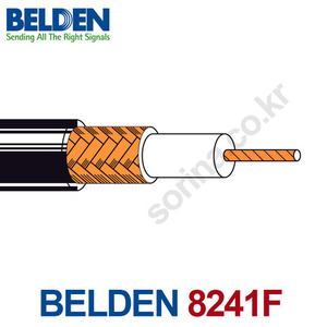 벨덴 Belden 8241F RG59 Video Cable Stranded 22 AWG 1롤 300m