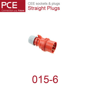 PCE 015-6 CEE 산업용 플러그 16A 5P 6h 400V IP44 샤크