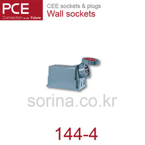 산업용플러그/산업용벽소켓 CEE sockets &amp; plugs / Wall sockets 144-4 IP67/110V/125A/3P+G