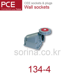 산업용플러그/산업용벽소켓 CEE sockets &amp; plugs / Wall sockets 134-4 IP67/110V/63A/3P+G