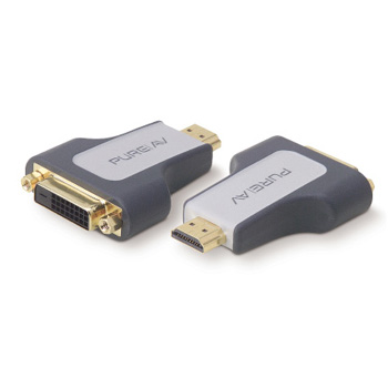 DVI 케이블을 HDMI 커넥터로 변환 Pure AV HMDF