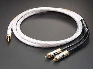 [Y 타입 케이블] 고급형 Y타입 인터커넥트 케이블 ASB-1000EX (1m/pair) 3.5㎜ Stereo Mini Plug to 2RCA Plug
