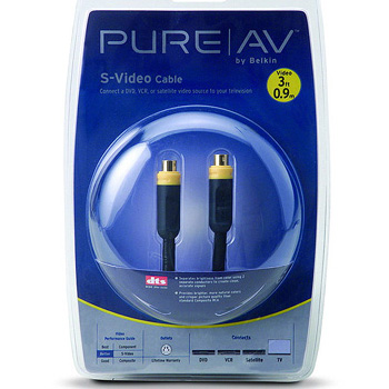 벨킨 S-비디오 컴포넌트 케이블 Pure AV S-VHS (1.8M)