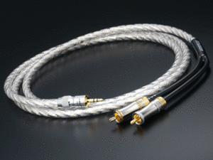 [Y 타입 케이블] 고급형 Y타입 인터커넥트 케이블 ASB-1000 (1m/pair) 3.5㎜ Stereo Mini Plug to 2RCA Plug