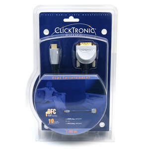 Clicktronic HDMI-DVI(듀얼) 케이블