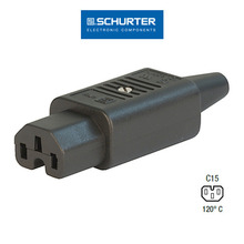 정품 SCHURTER  슐터 SCH-4781 일자형 매니아 인기 플러그 커넥터 콘센트